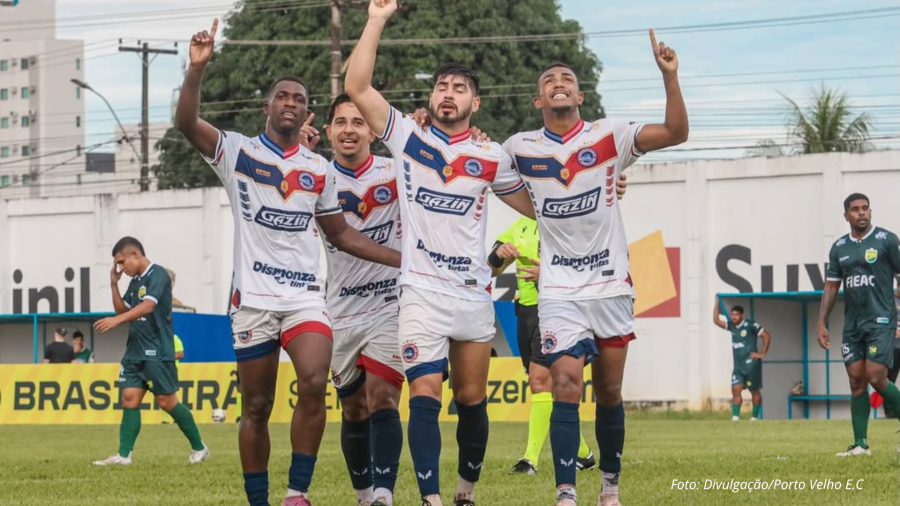 Porto Velho goleia o Galvez e assume liderança do grupo A2 na Série D