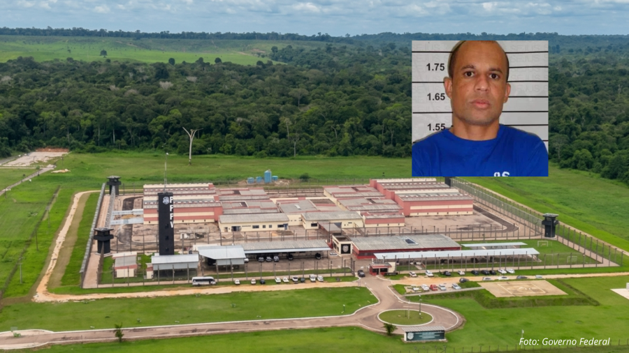 Chefe de facção do ES é transferido para presídio federal em Porto Velho